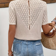WW | Bluse Atmungsaktiv Lockere Passform Sommer Top Damen T Shirt