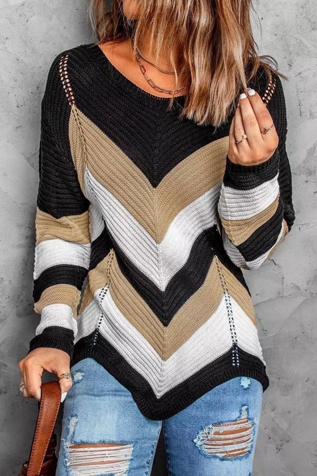 Unkomplizierter und trendiger Winterpullover