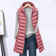 WW Langer Bodywarmer | Bequeme, elegante, länger gefütterte Jacke