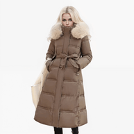 WW | Isolierter Wintermantel mit tierfreiem Pelzbesatz - Wasserabweisende Oberfläche - Extrem Cold Schutz