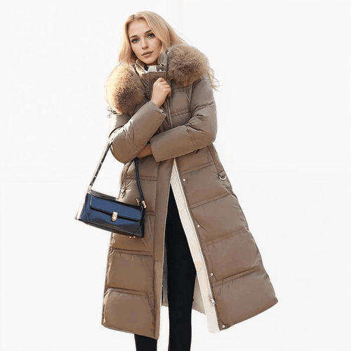 WW | Isolierter Wintermantel mit tierfreiem Pelzbesatz - Wasserabweisende Oberfläche - Extrem Cold Schutz