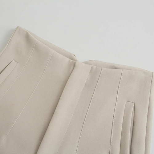 WW | Taillierte Damen Hose Traf Fashion