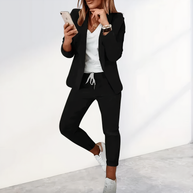 WW | Damen Blazer und Hosen Set - Elegant & Professionell