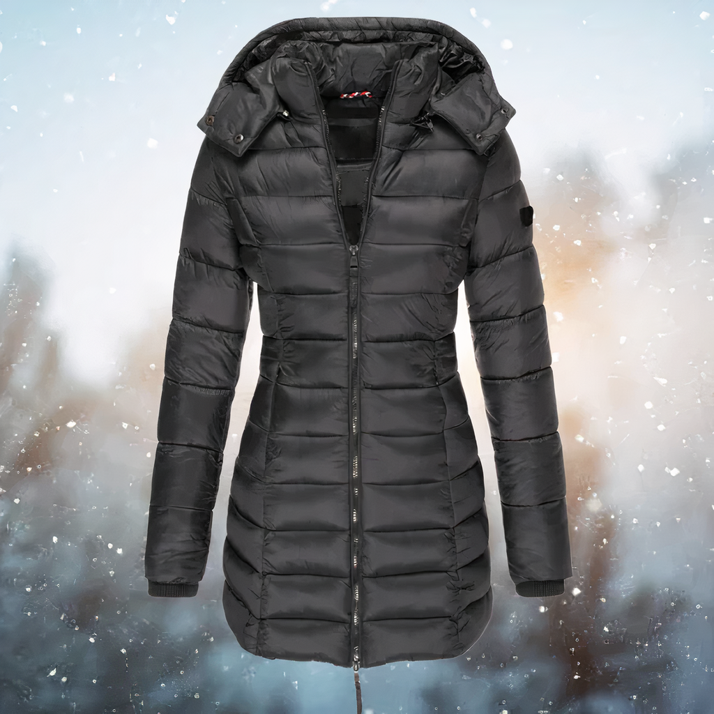 WW | Taillierter Winter-Puffermantel für Damen