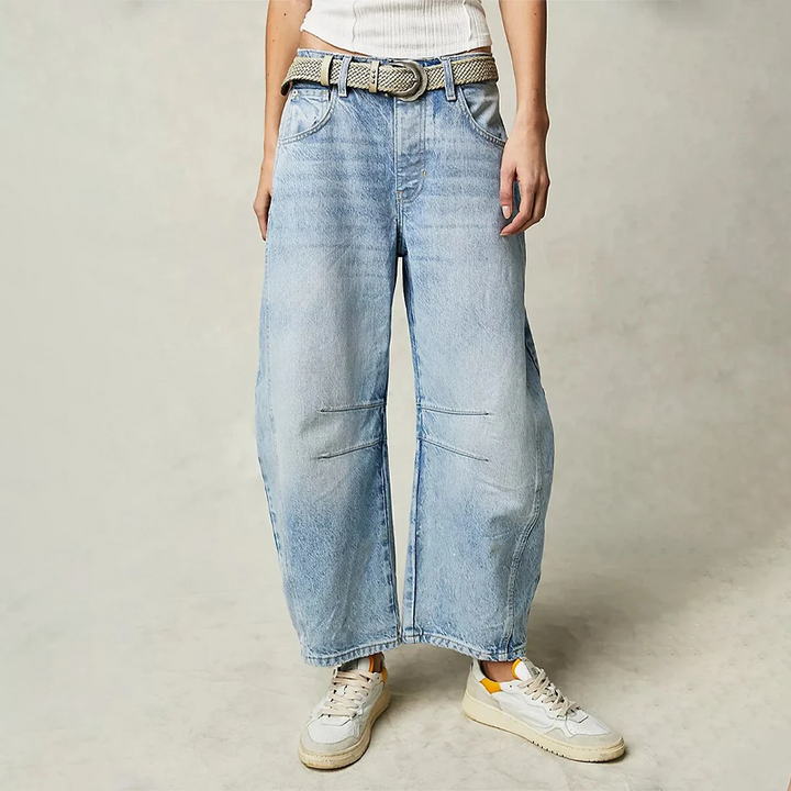 Alicia - Komfort-Jeans mit weitem Bein