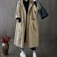 WW | Übergroße Wasserdichte Windbreaker-Jacke