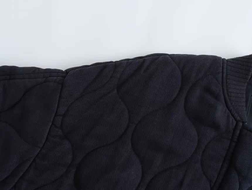 – Baumwolljacke mit Rundhalsausschnitt