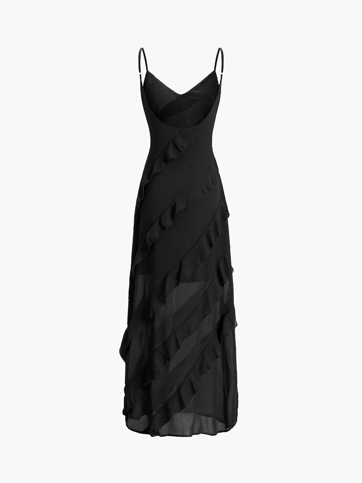 Luisella | Elegantes Kleid Mit Rüschen