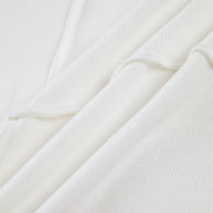 WW | Oberteil Rundhalsausschnitt schmale Passform Basic Langarmshirt Damenbekleidung