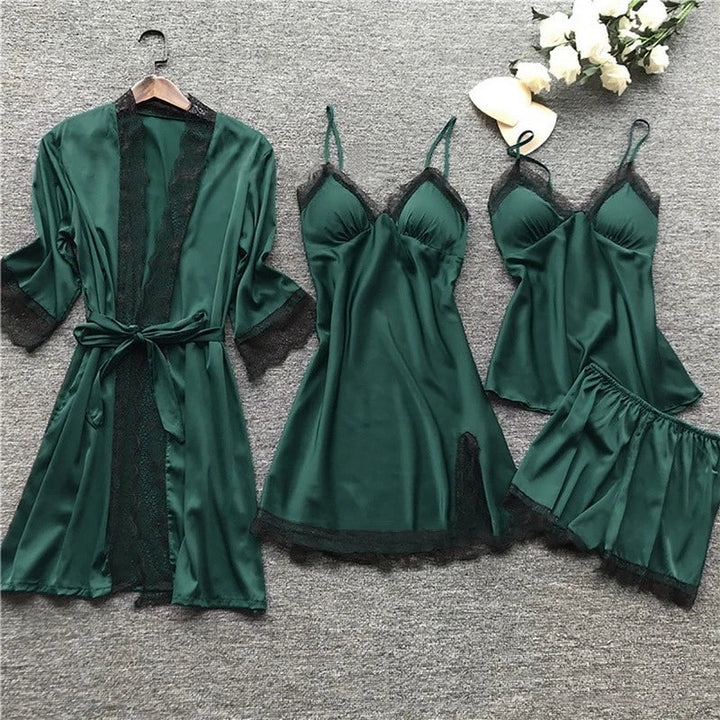 W&W Mode | Satin Pyjama Satz