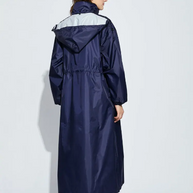 WW | Regenmantel Kapuze Taillenkordel Regenmantel Damen Wasserdichter Mantel