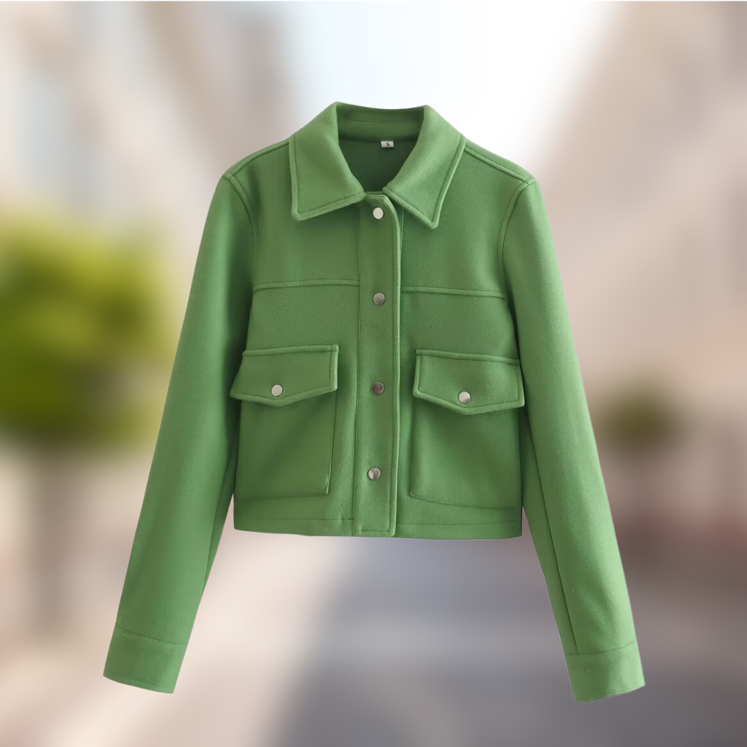 W&W Mode | Lässige Damenjacke Im Woll Look Für Den Herbst