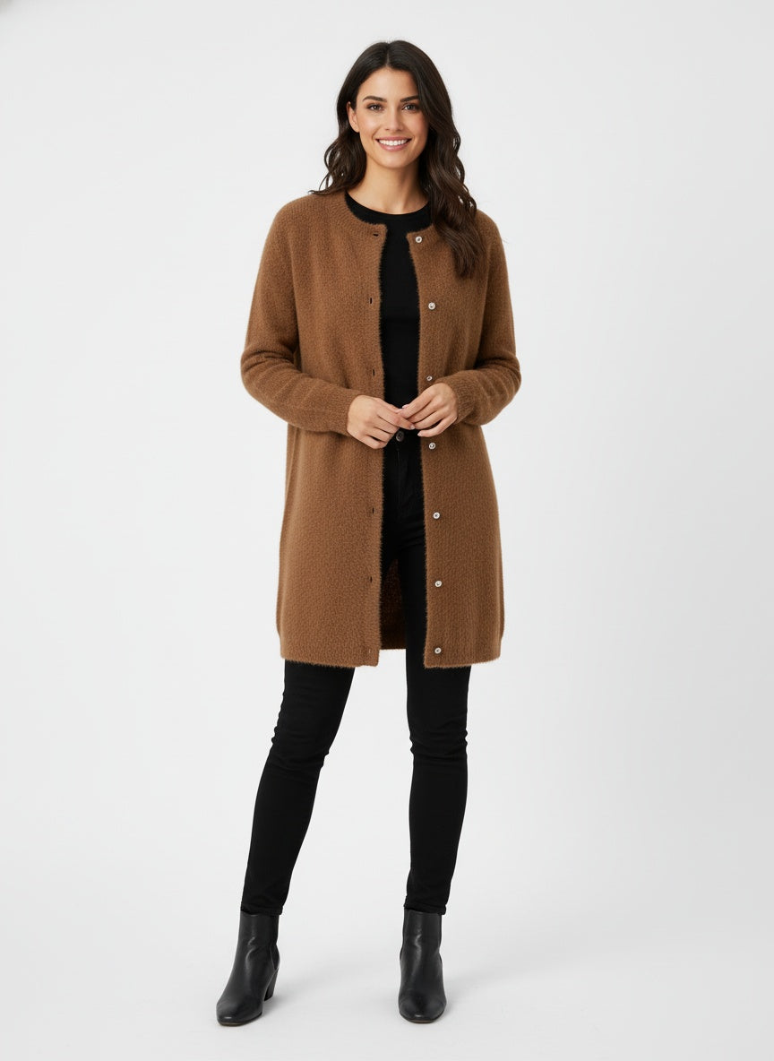 WW | Lange Strickjacke für Damen