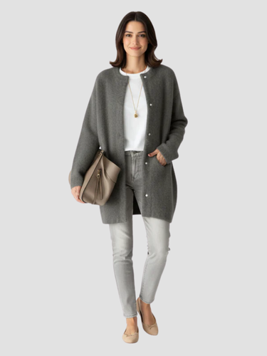 WW | Lange Strickjacke für Damen