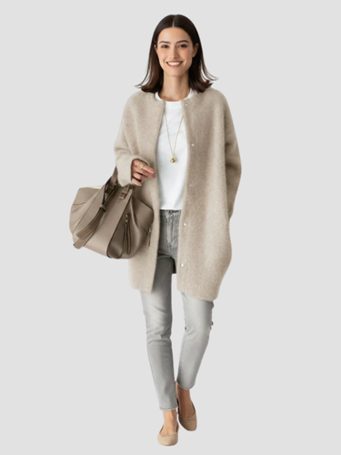 WW | Lange Strickjacke für Damen