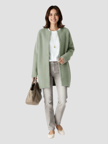 WW | Lange Strickjacke für Damen