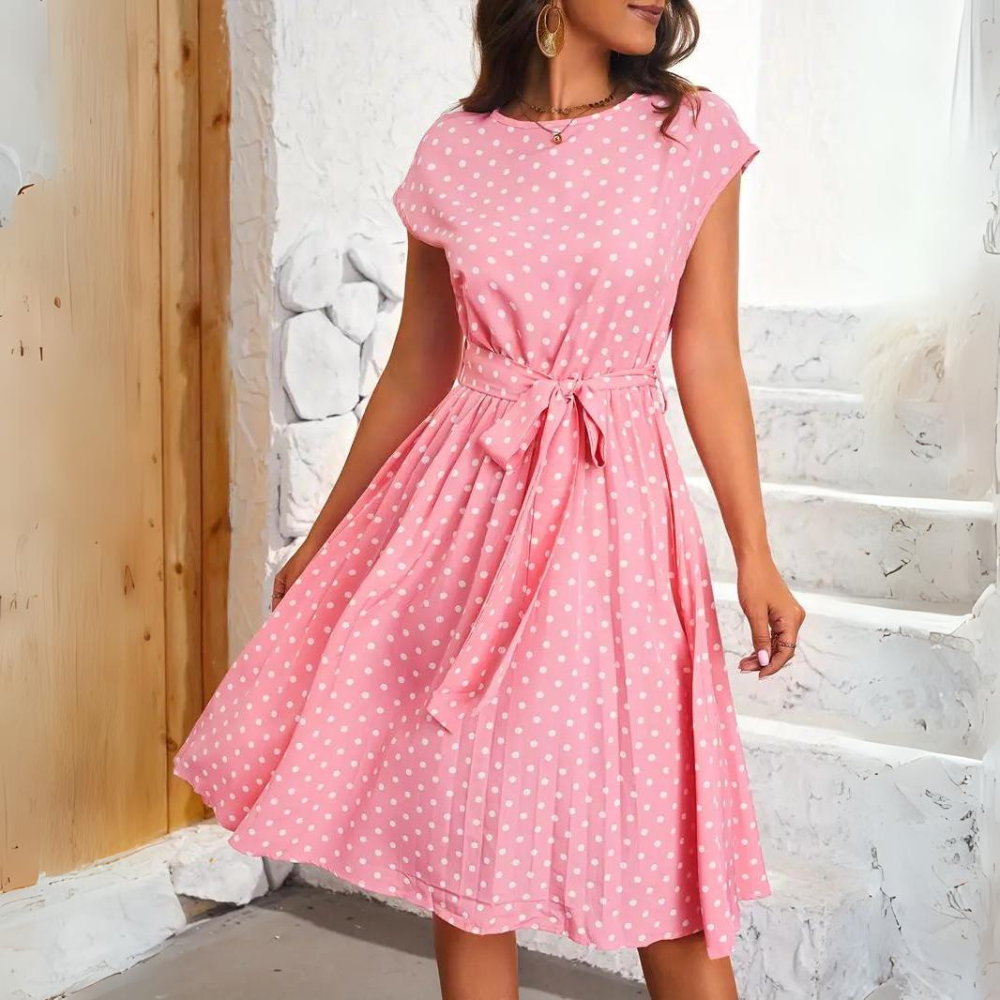 W&W Mode | Elegantes Punktekleid