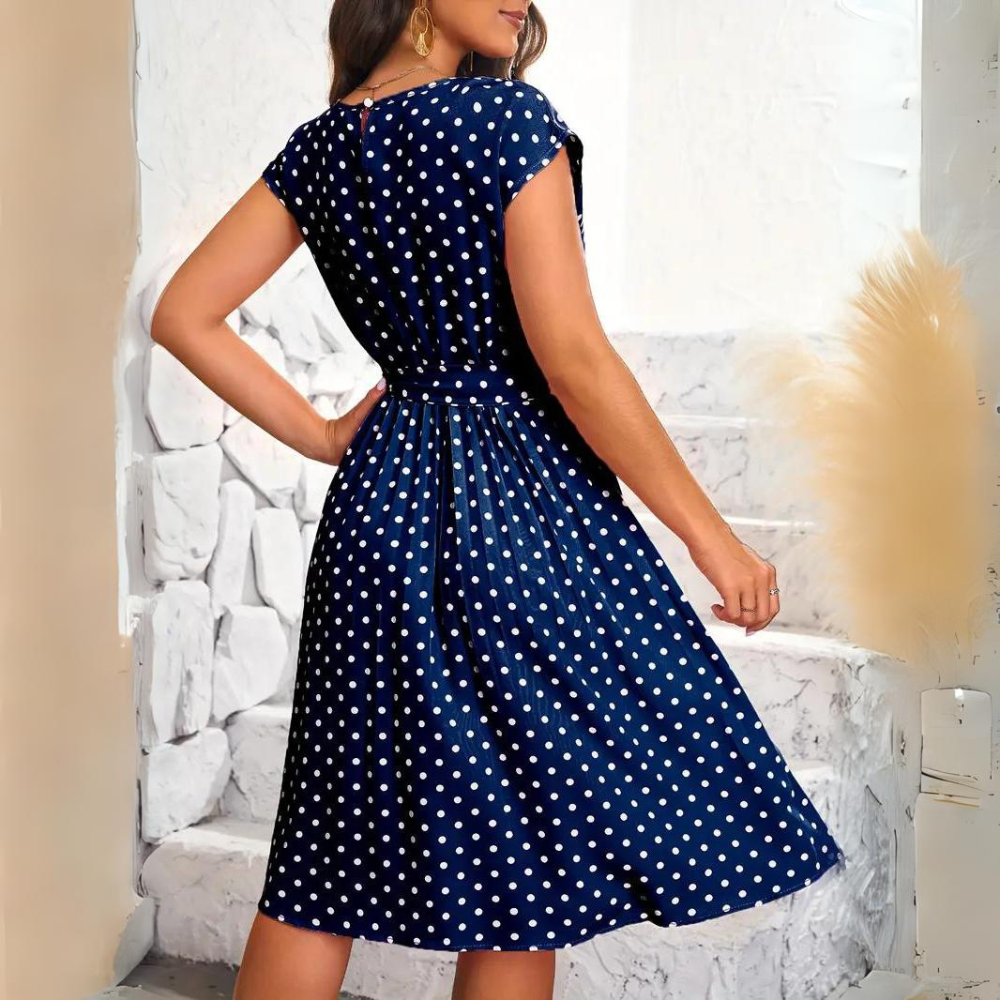 W&W Mode | Elegantes Punktekleid