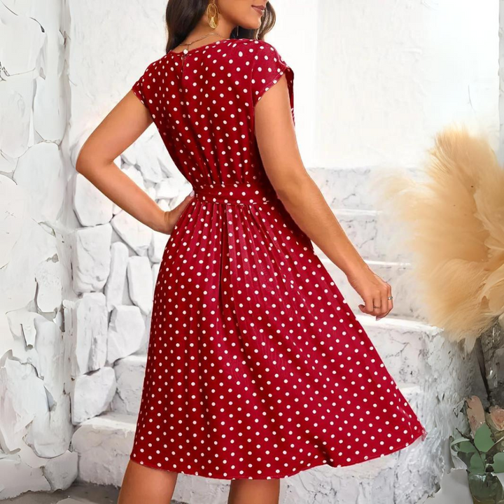 W&W Mode | Elegantes Punktekleid