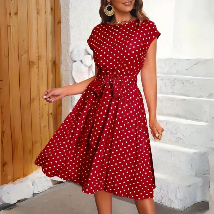 W&W Mode | Elegantes Punktekleid