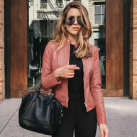 WW | Slim Fit | Reißverschluss | Bikerjacke | Damenjacke