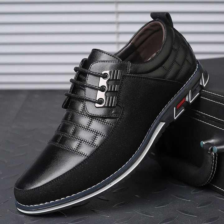 W&W Mode | PU Leder Rutschfest Oxford Schuhe Herrenschuhe