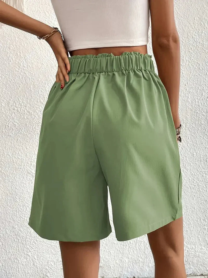 Leinenshorts für Damen
