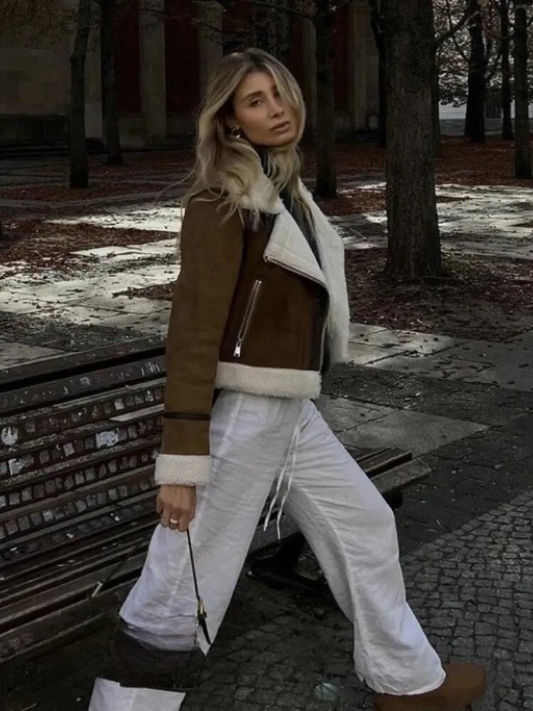 WW | Elegante Pelzjacke Für Frauen