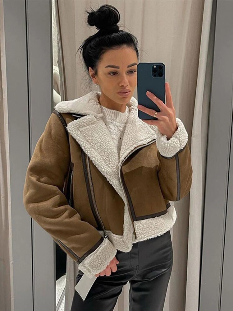 WW | Elegante Pelzjacke Für Frauen