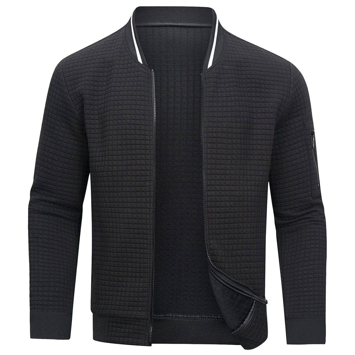 WW | Herren Reißverschluss Pullover