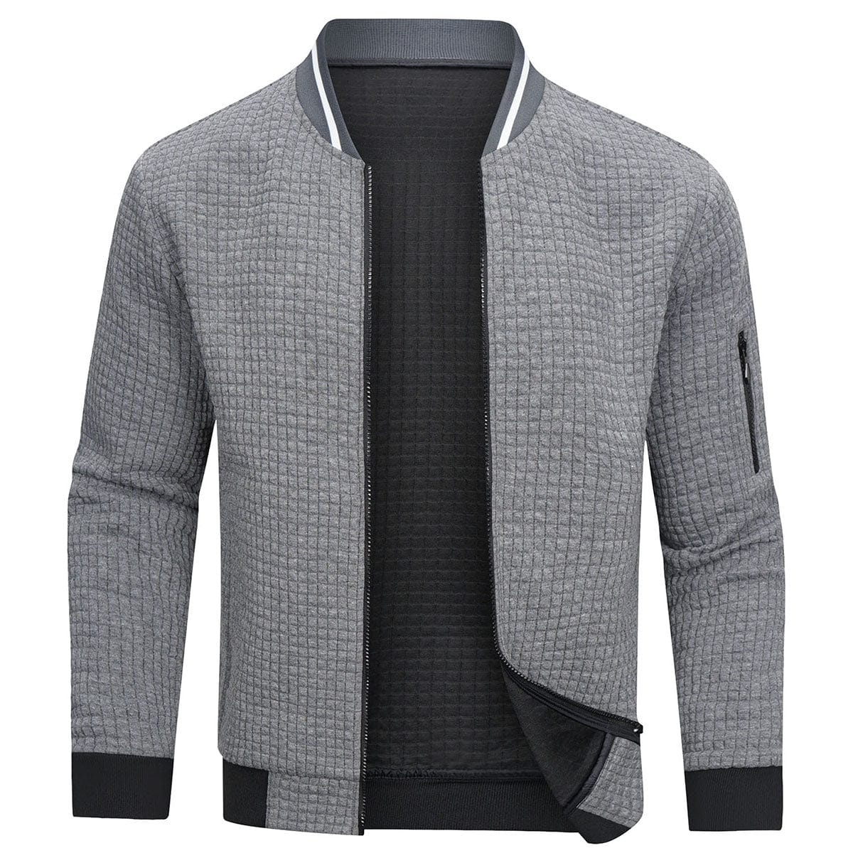 WW | Herren Reißverschluss Pullover