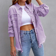 WW - Detaillierte Jeansjacke