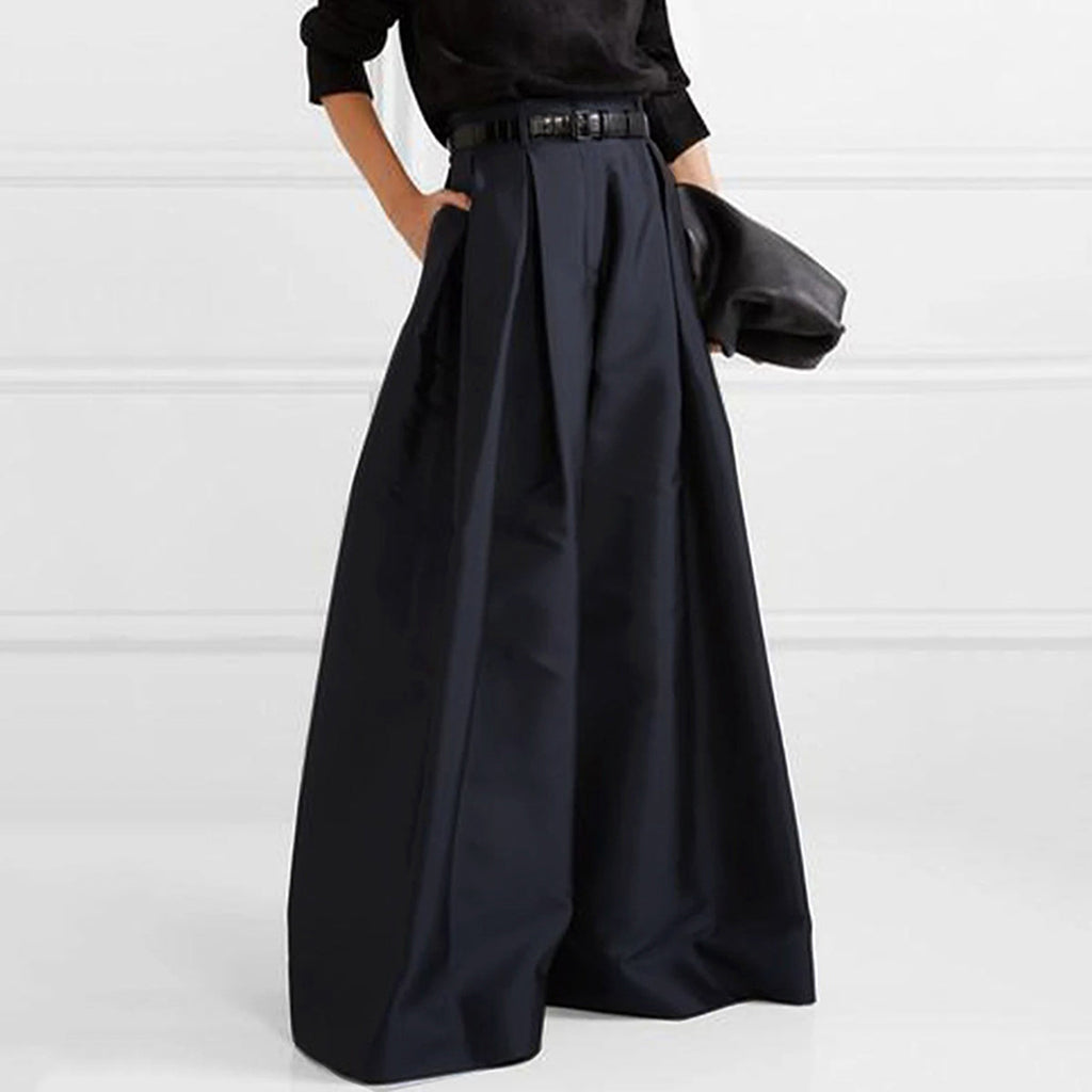 WW | Eleganter Hohe Taille Maxi Rock