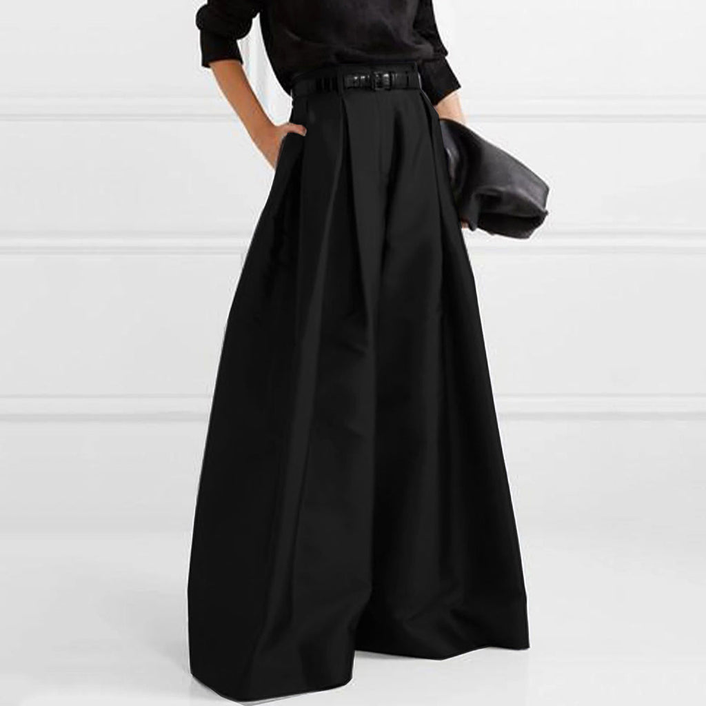 WW | Eleganter Hohe Taille Maxi Rock