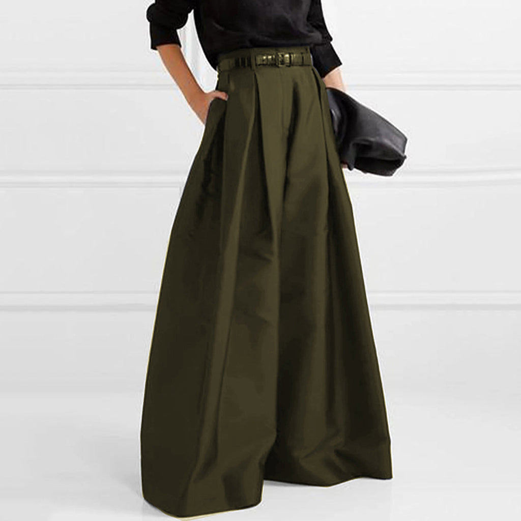 WW | Eleganter Hohe Taille Maxi Rock