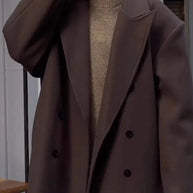 WW | Übergröße Mantel Jacke Mit Zeitloser Eleganz Für Damen