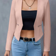 WW | Blazer Mit Reißverschlusstaschen