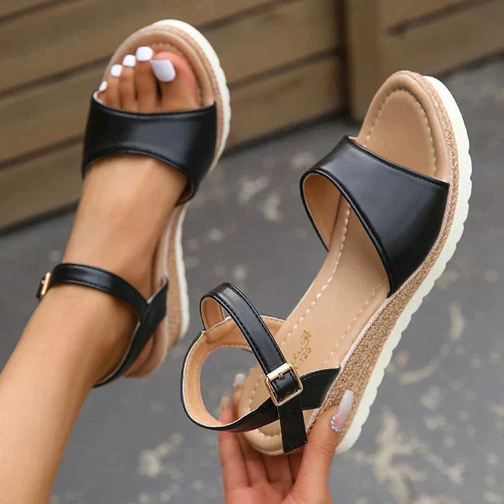 W&W Mode | Orthopädische Keilsandalen