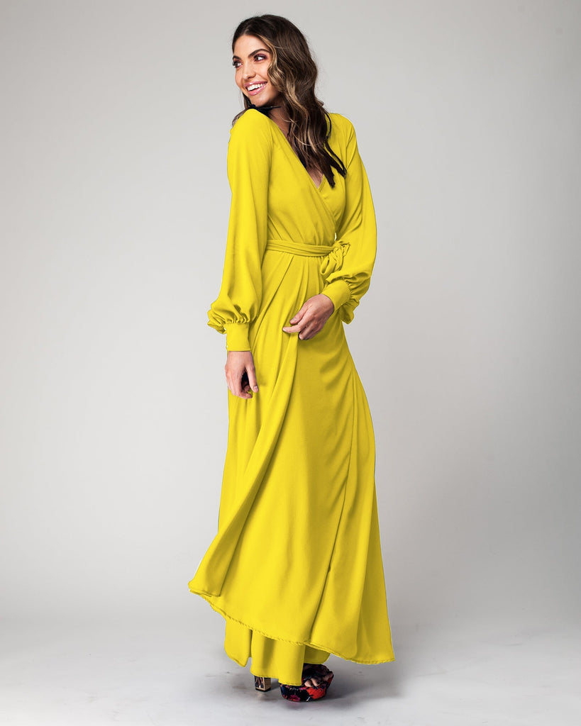 WW | Lilypad Maxi Kleid Canary