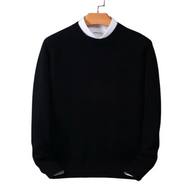 WW | Eleganter klassischer Rundhalsausschnitt Pullover