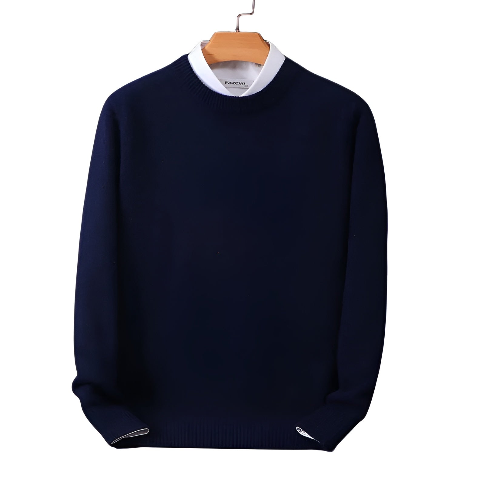 WW | Eleganter klassischer Rundhalsausschnitt Pullover