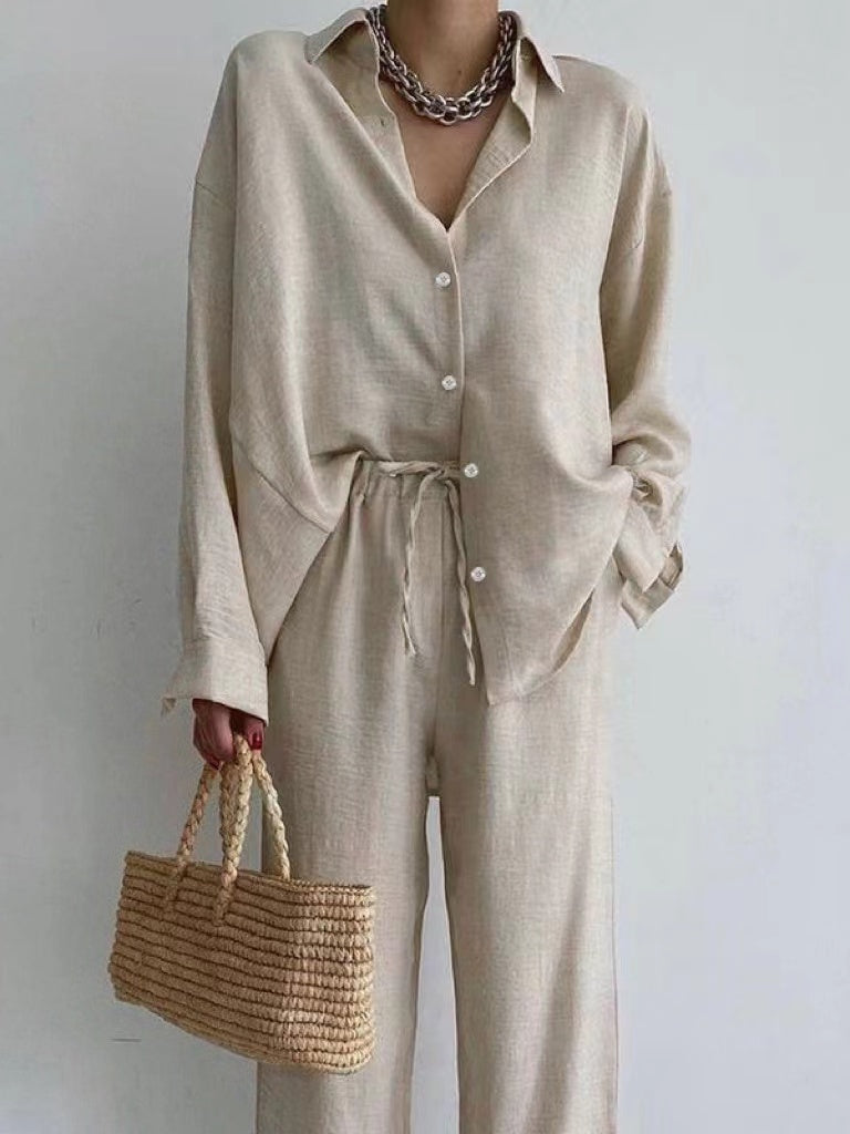WW | Damen Leinen-Set