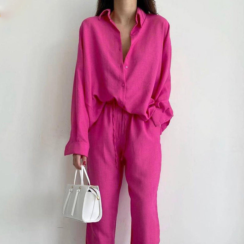 W&W Mode | Damen Leinen-Set