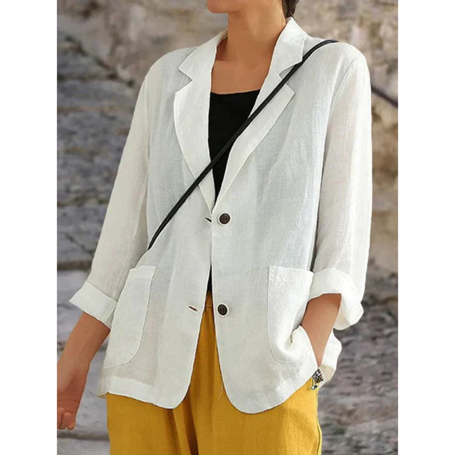 WW | Leinen Blazer Damen