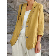WW | Leinen Blazer Damen