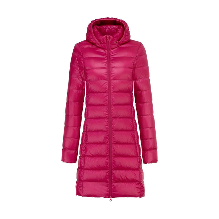 Damenlangjacke mit Kapuze