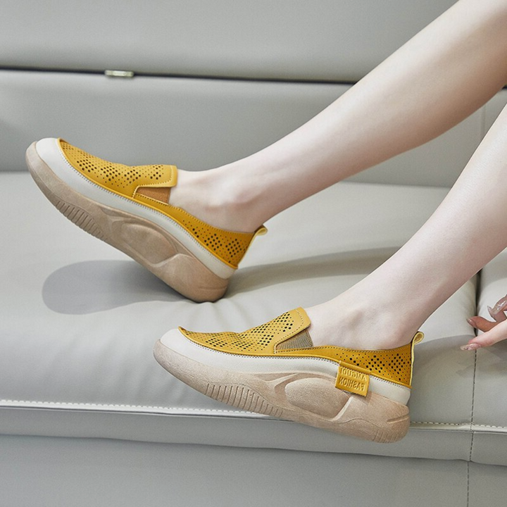 W&W Mode | Luftiger Orthopädischer Slip on Schuh