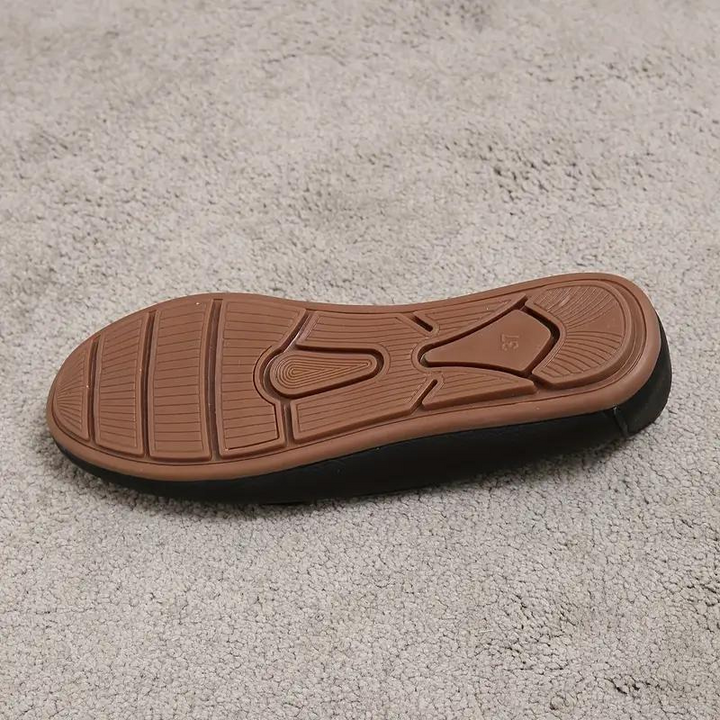 Damen-Loafer als flache Slipper mit Slip-on-Design