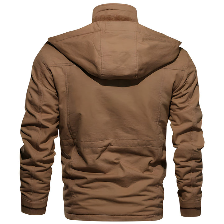 W&W Mode | Wasserdichte Militärjacke Mit Verstellbarem Bund