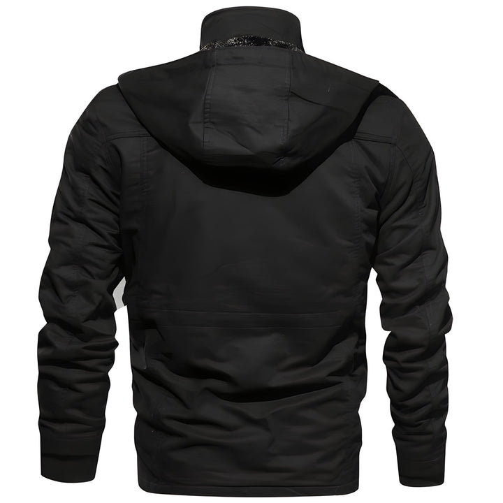 W&W Mode | Wasserdichte Militärjacke Mit Verstellbarem Bund